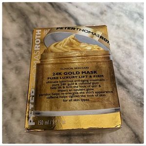 NWOT Peter Thomas Roth 24k Gold Mask lift, firm.